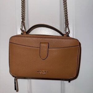 Kate Spade Brown Leather Crossbody Bag